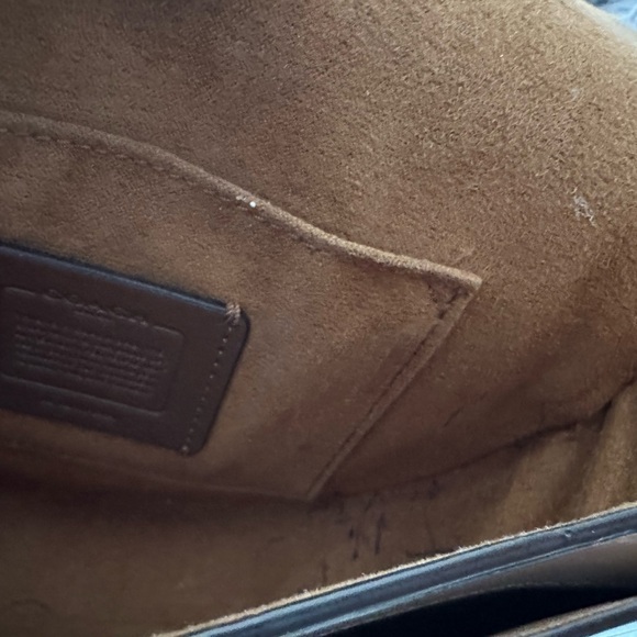 Coach Tan Floral Crossbody Bag - Picture 7 of 8